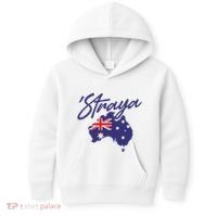 Straya Aussie For Australian Slang Kids Hoodie thumb 0