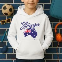 Straya Aussie For Australian Slang Kids Hoodie thumb 2