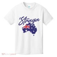 Straya Aussie For Australian Slang Kids T-Shirt thumb 0