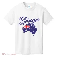 Straya Aussie For Australian Slang Kids T-Shirt thumb 0