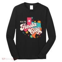 San Antonio Fiesta City Cinco De Mayo Fiesta Squad Texas Long Sleeve Shirt thumb 0