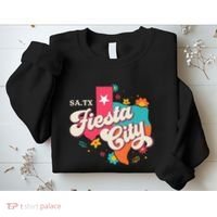 San Antonio Fiesta City Cinco De Mayo Fiesta Squad Texas Sweatshirt thumb 2