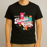 San Antonio Fiesta City Cinco De Mayo Fiesta Squad Texas T-Shirt thumb 3