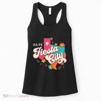 San Antonio Fiesta City Cinco De Mayo Fiesta Squad Texas Women's Tank Top thumb 0