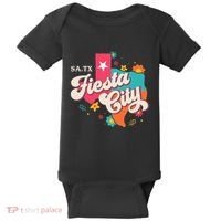 San Antonio Fiesta City Cinco De Mayo Fiesta Squad Texas Baby Bodysuit thumb 0