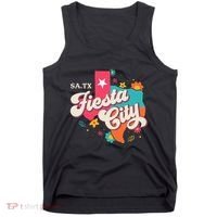 San Antonio Fiesta City Cinco De Mayo Fiesta Squad Texas Tank Top thumb 0