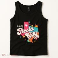 San Antonio Fiesta City Cinco De Mayo Fiesta Squad Texas Tank Top thumb 2
