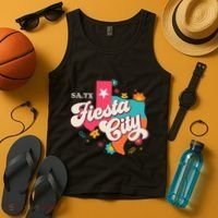 San Antonio Fiesta City Cinco De Mayo Fiesta Squad Texas Tank Top thumb 4