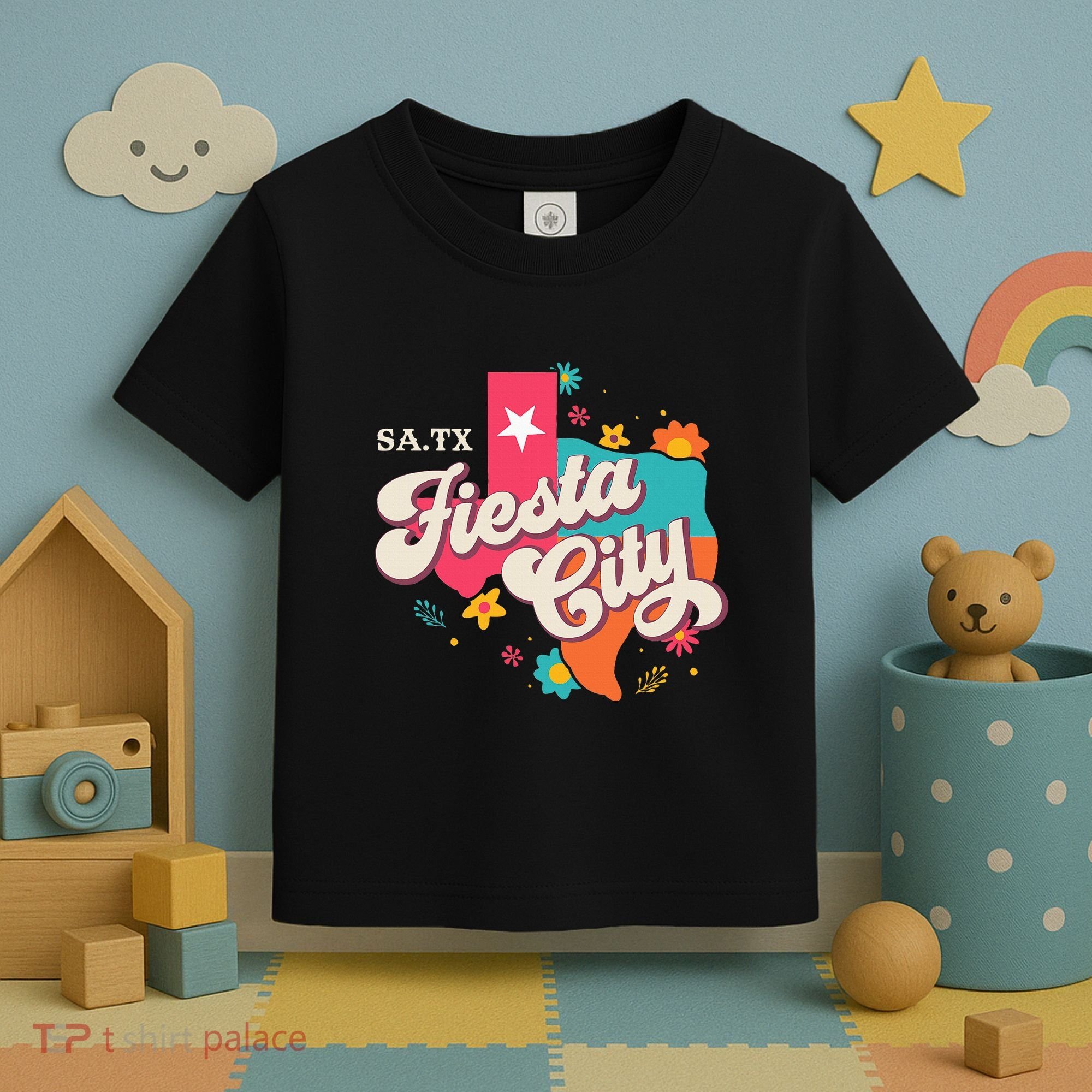 San Antonio Fiesta City Cinco De Mayo Fiesta Squad Texas Toddler T-Shirt