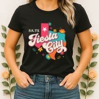 San Antonio Fiesta City Cinco De Mayo Fiesta Squad Texas Women's T-Shirt thumb 2