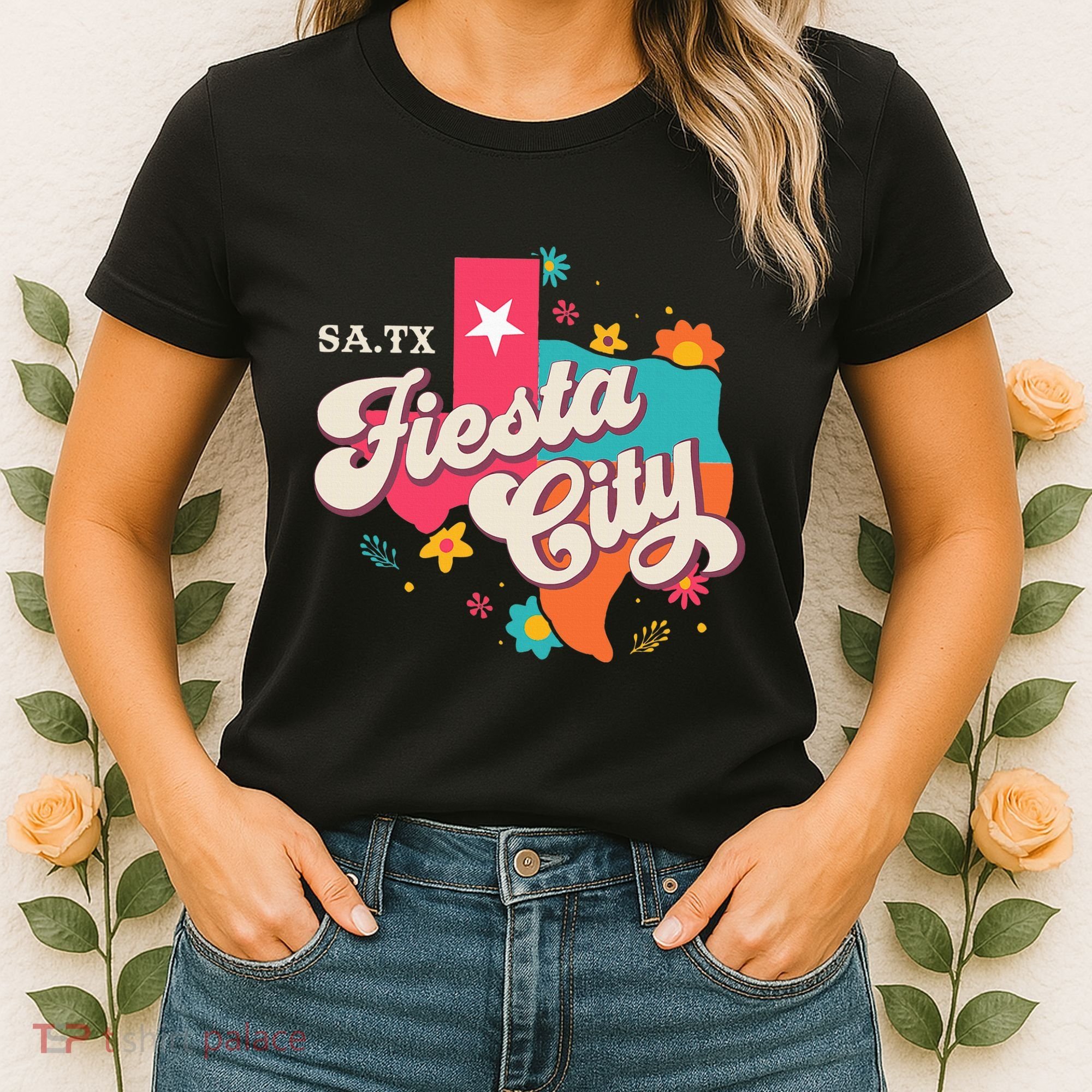 San Antonio Fiesta City Cinco De Mayo Fiesta Squad Texas Women's T-Shirt