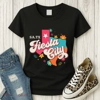 San Antonio Fiesta City Cinco De Mayo Fiesta Squad Texas Women's T-Shirt thumb 3