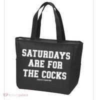Saturdays Are For The Cocks Tote Bag thumb 3