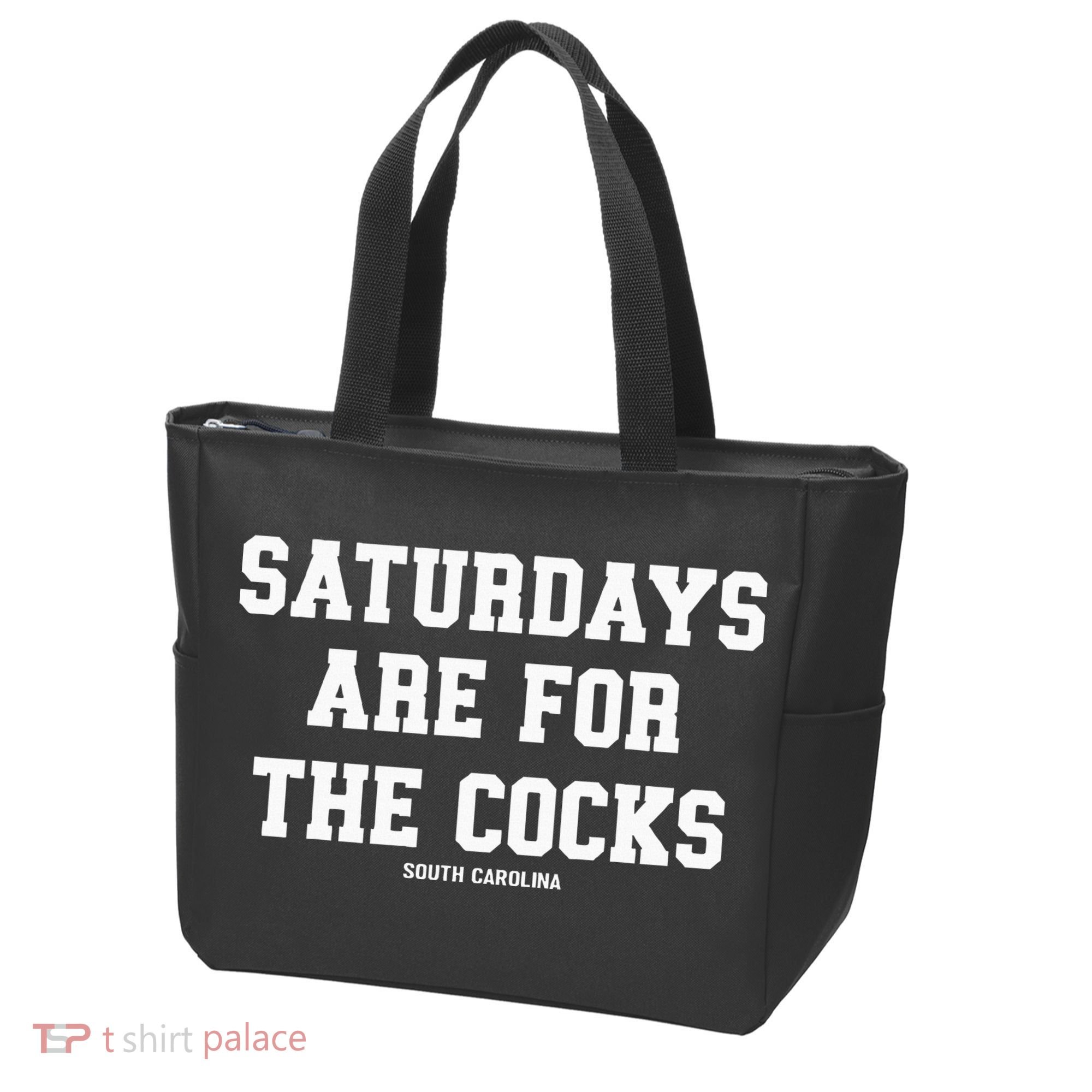 Saturdays Are For The Cocks Tote Bag