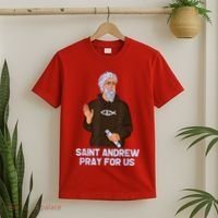 St Andrew Fishing Patron Saint Of Fisherman Catholic Saint T-Shirt thumb 2