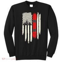 Snowboard American Flag Winter Sports Alpine Snowboarding TShirt Sweatshirt thumb 0