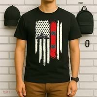 Snowboard American Flag Winter Sports Alpine Snowboarding TShirt T-Shirt thumb 6