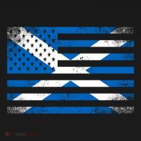 Scottish American Flag Proud Scotland Usa Cute Gift Women's Hoodie thumb 2