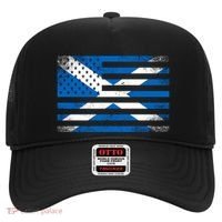 Scottish American Flag Proud Scotland Usa Cute Gift Hat thumb 0