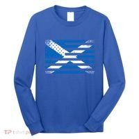 Scottish American Flag Proud Scotland Usa Cute Gift Long Sleeve Shirt thumb 0