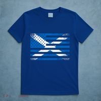 Scottish American Flag Proud Scotland Usa Cute Gift T-Shirt thumb 5