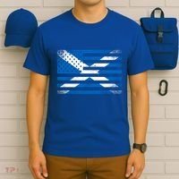 Scottish American Flag Proud Scotland Usa Cute Gift T-Shirt thumb 6