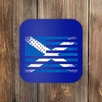 Scottish American Flag Proud Scotland Usa Cute Gift Coaster thumb 0