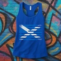 Scottish American Flag Proud Scotland Usa Cute Gift Women's Tank Top thumb 3