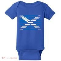 Scottish American Flag Proud Scotland Usa Cute Gift Baby Bodysuit thumb 0