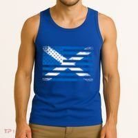 Scottish American Flag Proud Scotland Usa Cute Gift Tank Top thumb 3