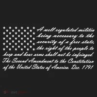 Second Amendment Flag Women's Sweatshirt thumb 2