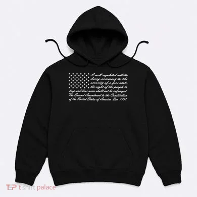 Second Amendment Flag Hoodie