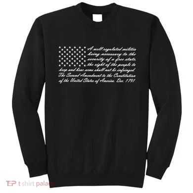 Second Amendment Flag Sweatshirt
