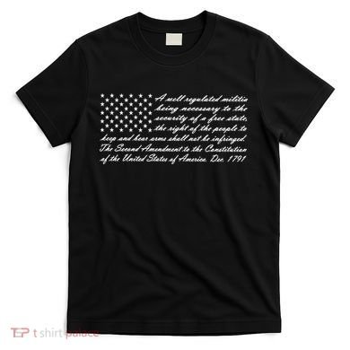 Second Amendment Flag T-Shirt