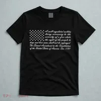 Second Amendment Flag T-Shirt thumb 5