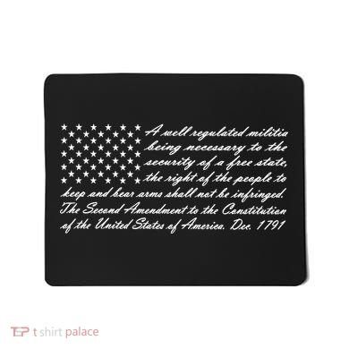 Second Amendment Flag Mousepad