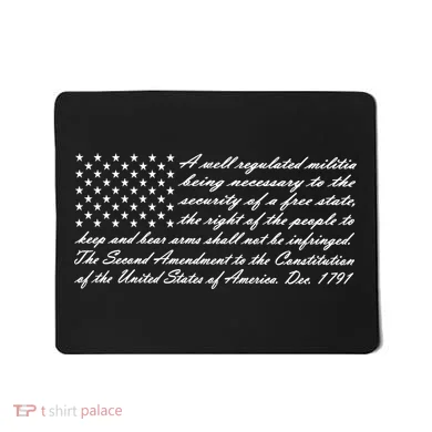 Second Amendment Flag Mousepad