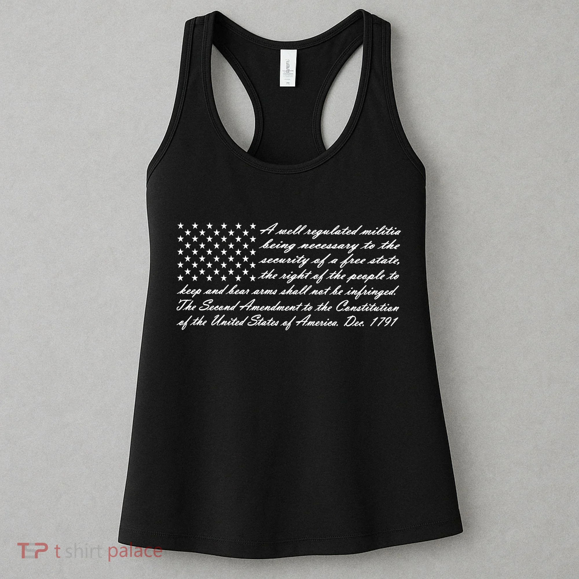 Second Amendment Flag Women's Tank Top
