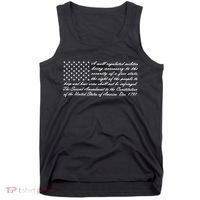 Second Amendment Flag Tank Top thumb 0