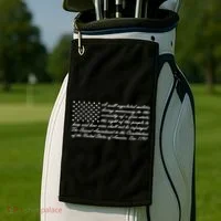 Second Amendment Flag Golf Towel thumb 2