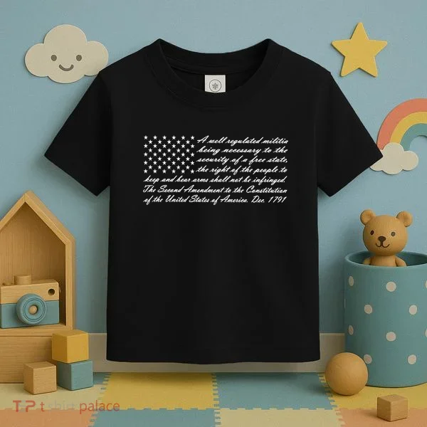 Second Amendment Flag Toddler T-Shirt