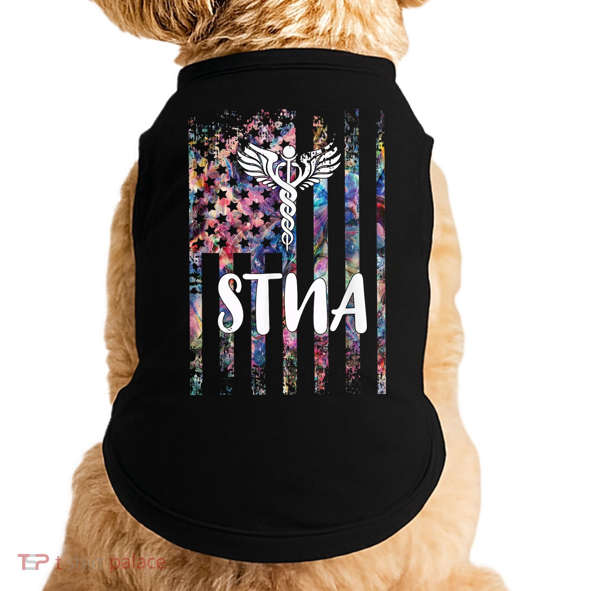 STNA American Flag Doggie Tank