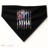 STNA American Flag USA-Made Doggie Bandana thumb 0