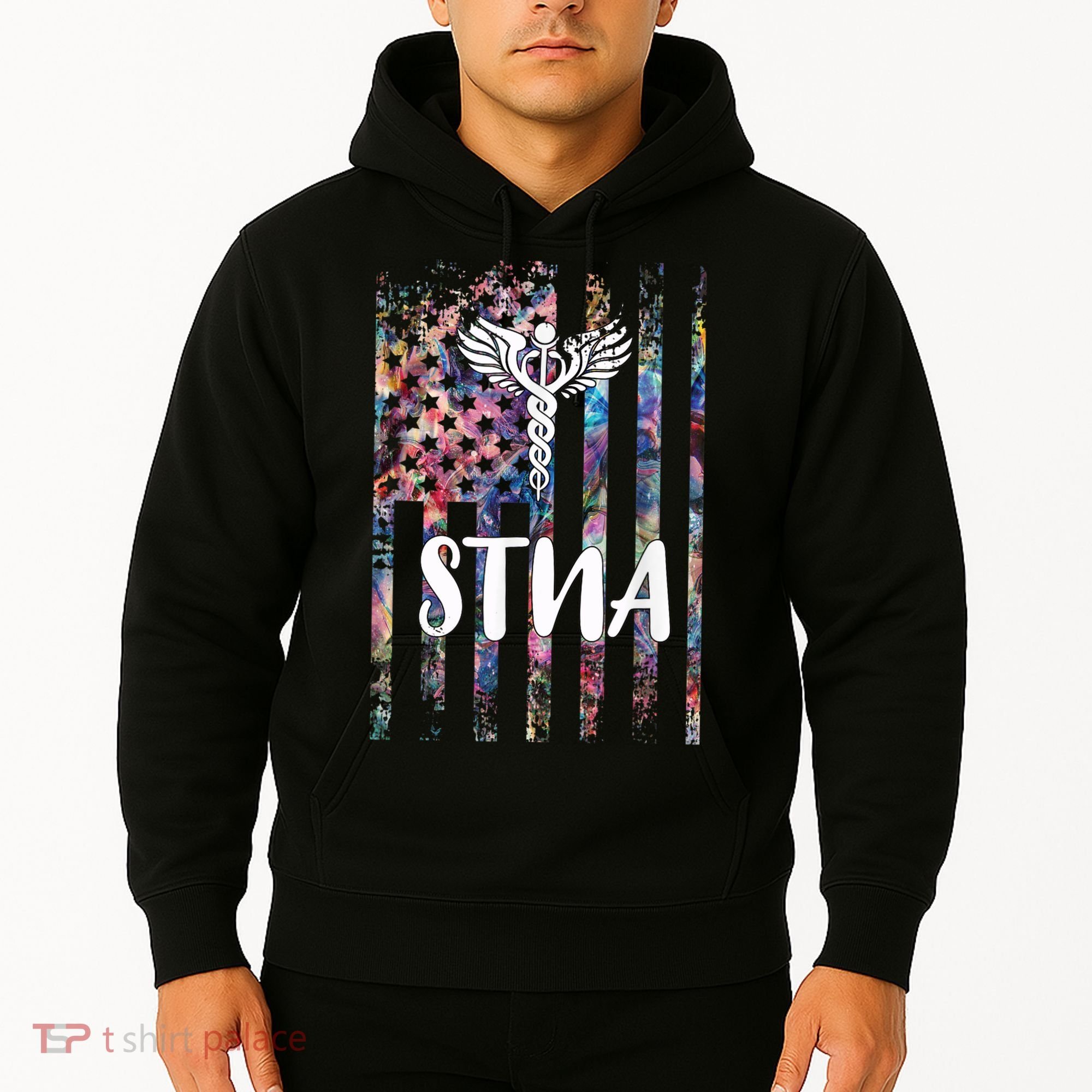 STNA American Flag Hoodie