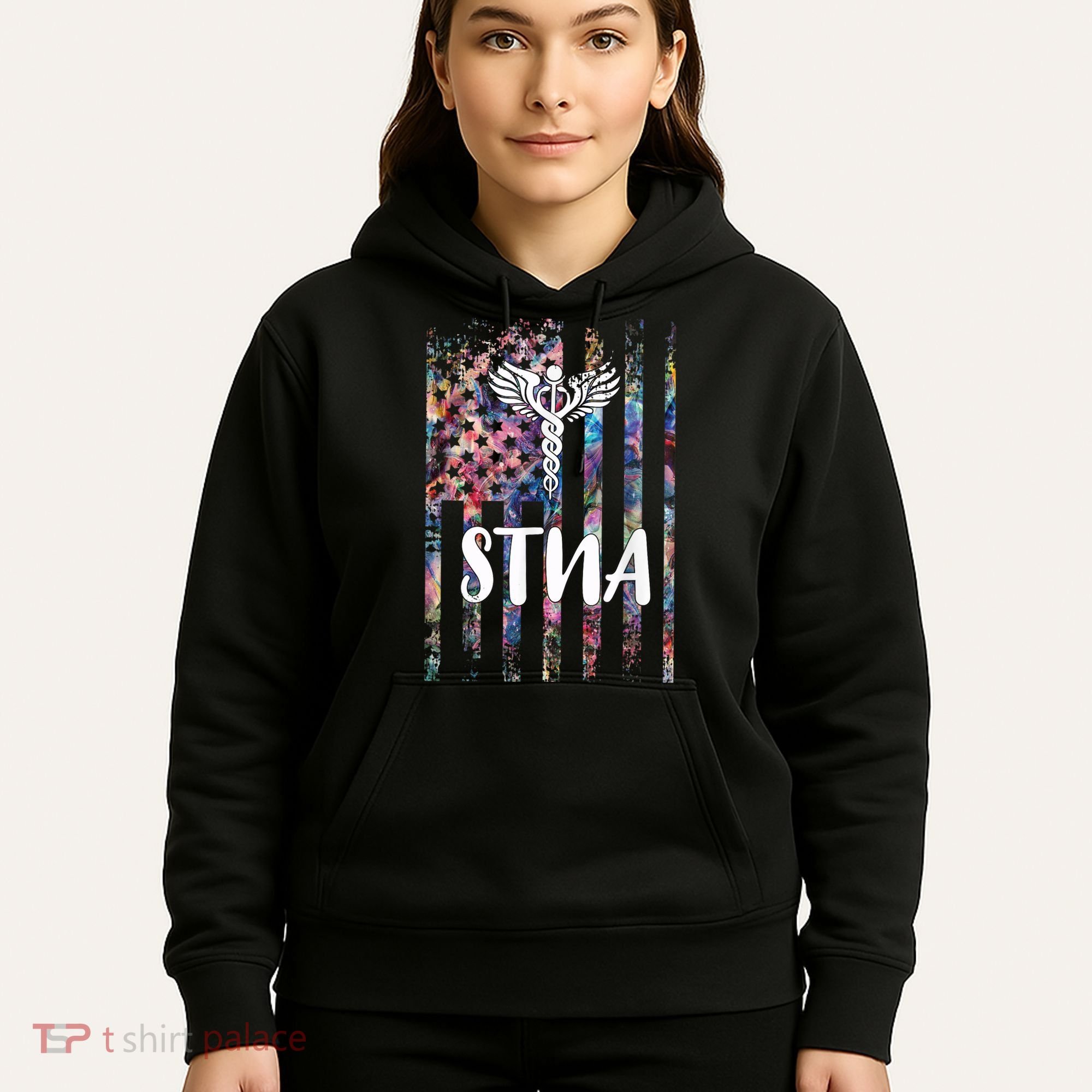 STNA American Flag Hoodie