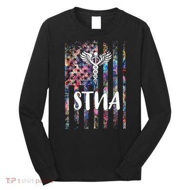 STNA American Flag Long Sleeve Shirt