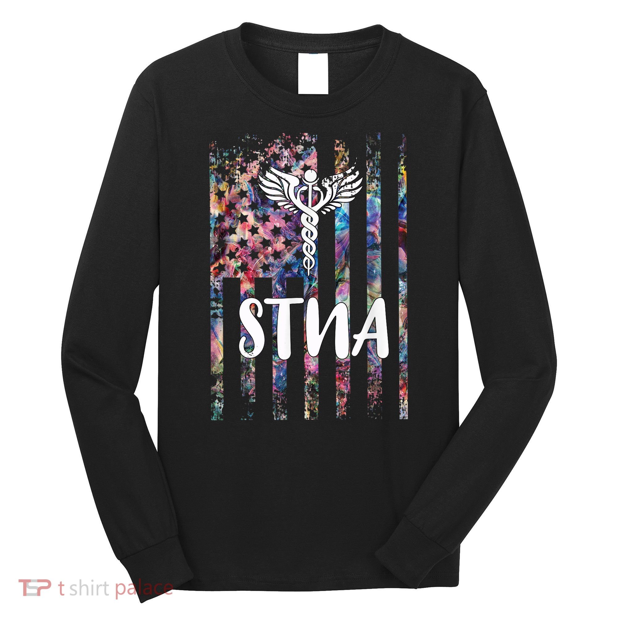 STNA American Flag Long Sleeve Shirt