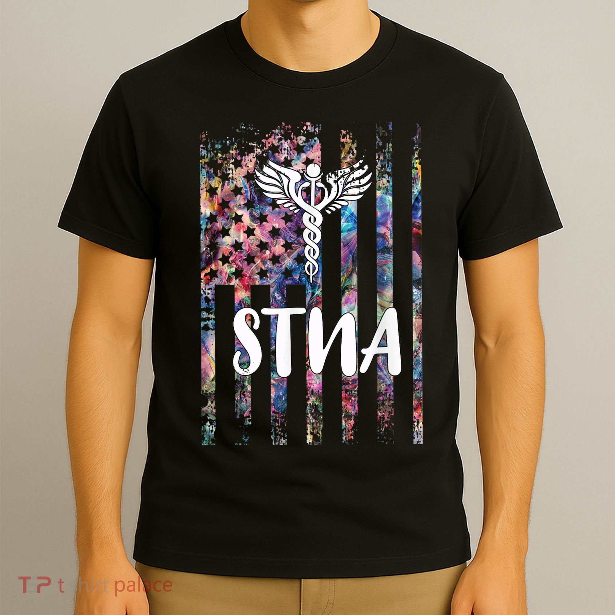 STNA American Flag T-Shirt