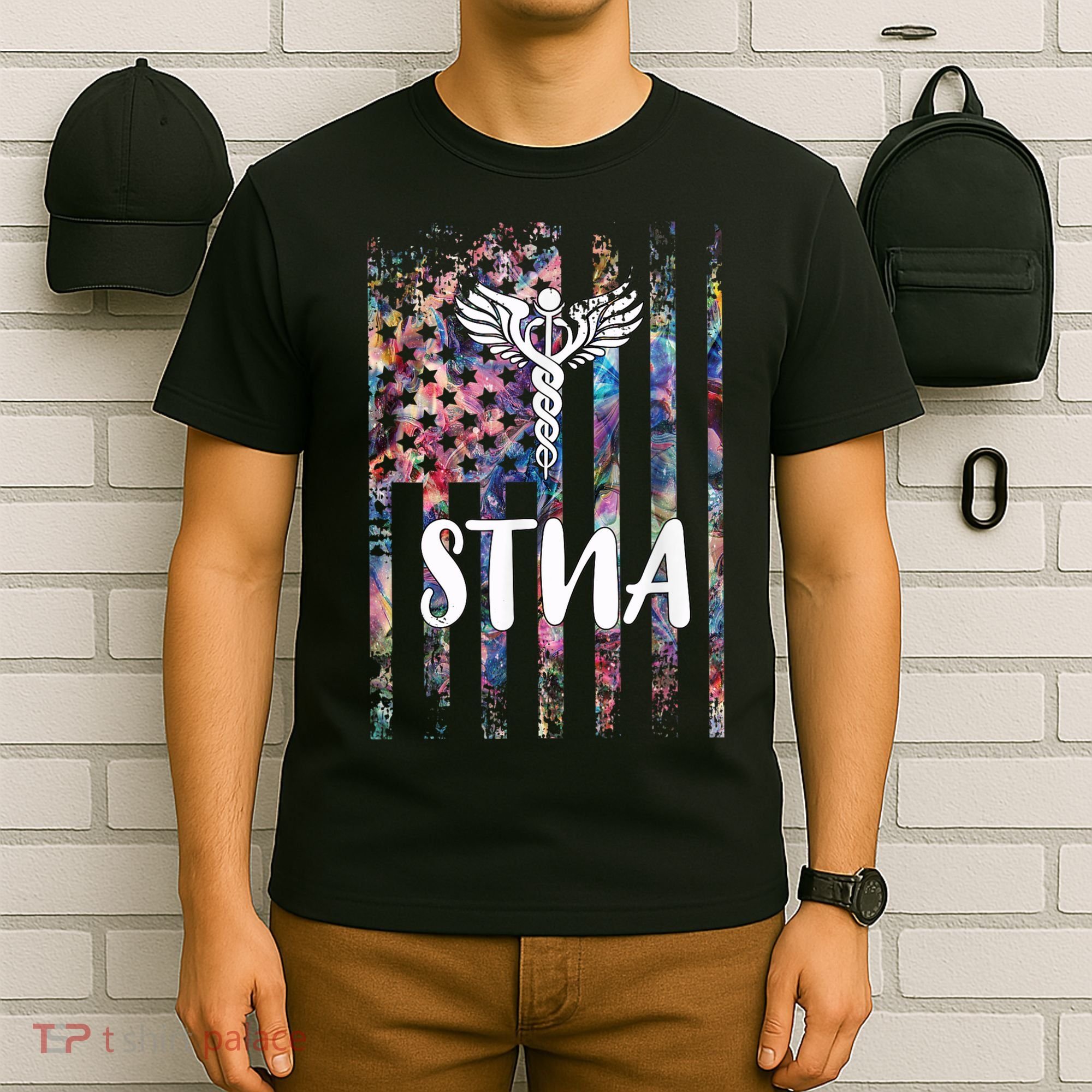 STNA American Flag T-Shirt
