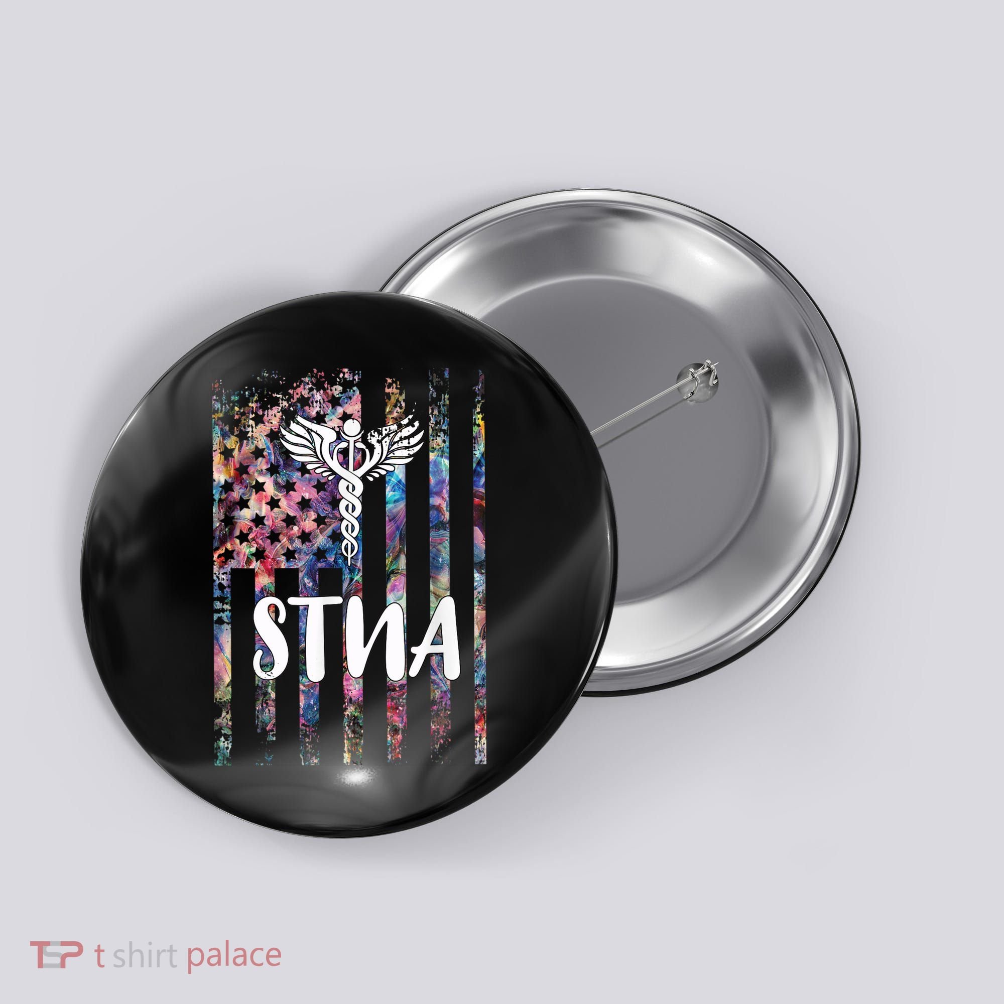 STNA American Flag Button